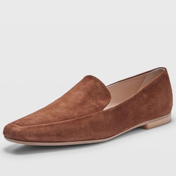 Sofii Suede Loafer - Used indoors by Showroom Model - Caramel